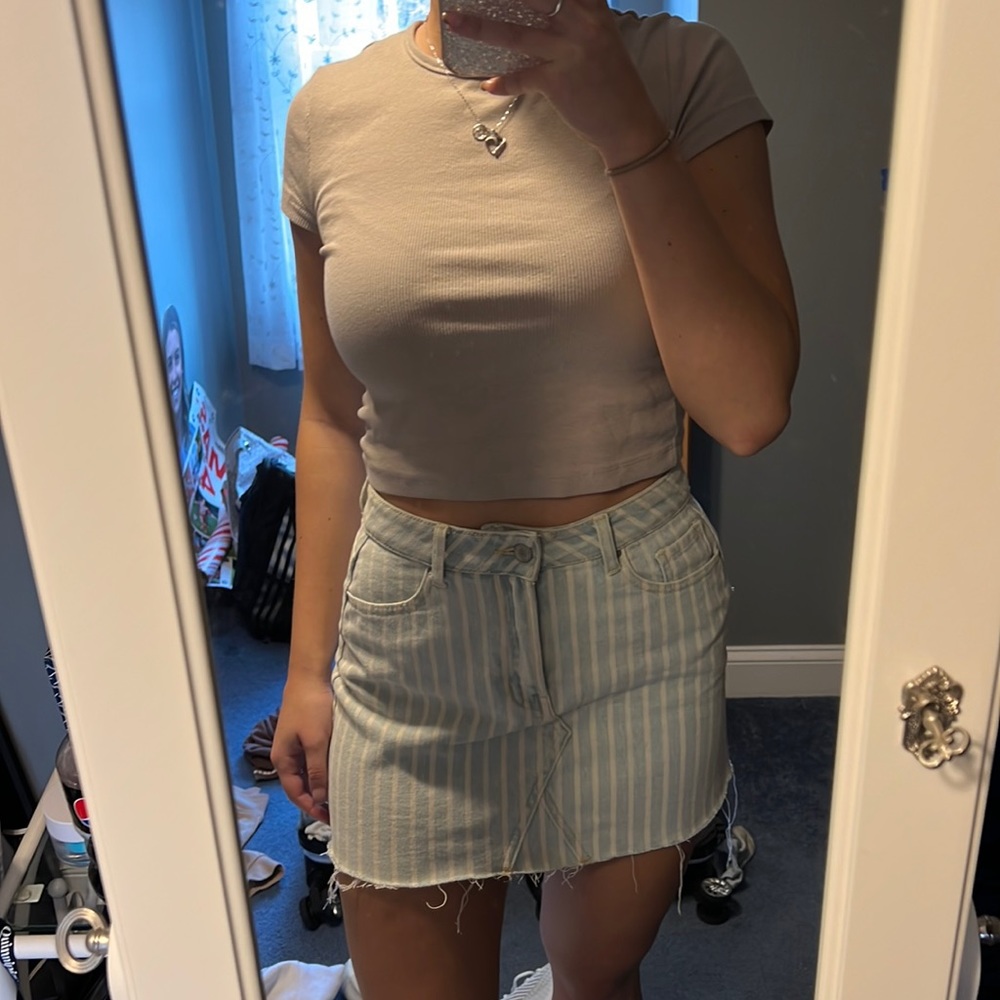 PacSun Jean skirt